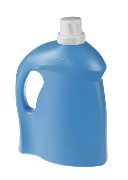 Frasco de detergente de roupa de 4 litros