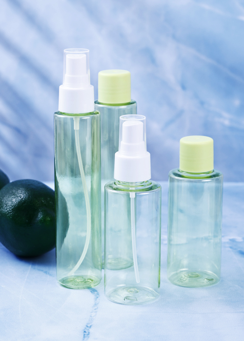 60ml, 100ml garrafa cilíndrica PET 24 dentes