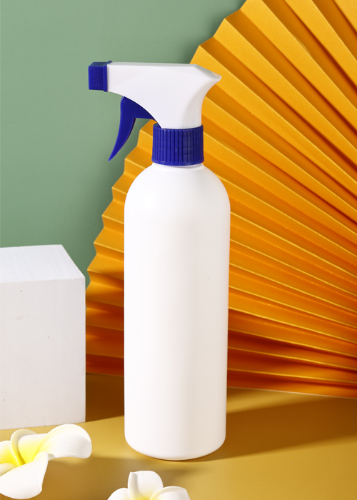 Frasco de aerógrafo portátil cilíndrico branco PE 300ml