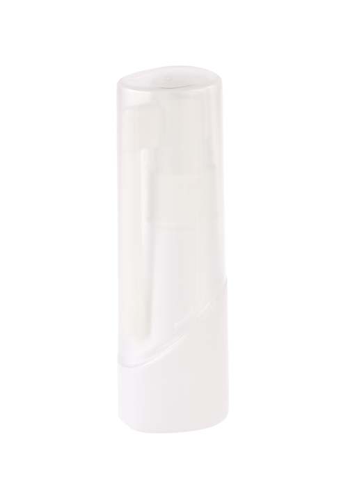 Frasco de spray de rinite PE de 25 ml com tampa grande e tampa grande