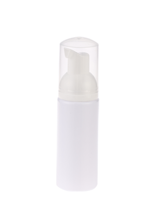 60-150ml cilíndrico branco grande tampa PET espuma bomba de pressão garrafa garrafa de esterilização de álcool