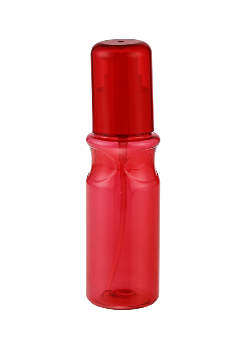 Frasco de bomba de loção PET transparente de 100 ml com gel desinfetante para as mãos frasco desinfetante para as mãos
