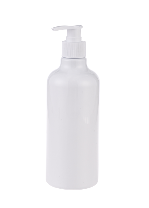 Frasco de xampu 500ml verde oliva PET gel loção frasco de xampu