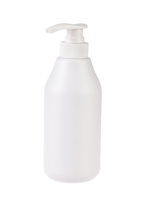 500ml PE gel loção bomba de esterilização de garrafa de bomba de pressão e garrafa desinfetante