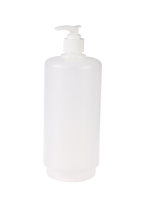 Garrafa de bomba de pressão de loção de gel PE 800ml desinfecção e esterilização garrafa de líquido
