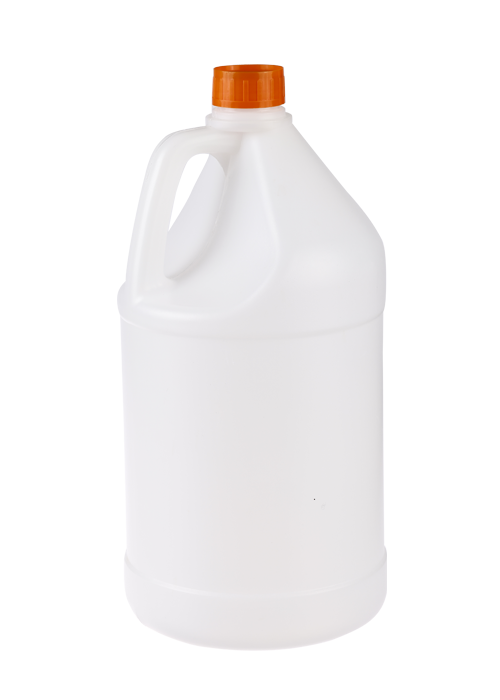Um balde de detergente de galão