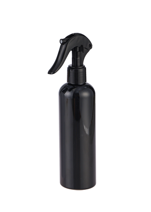 Garrafa cilíndrica cilíndrica de spray de rato pequeno PET de 200ml