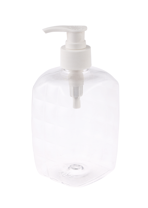 Frasco de bomba de loção em gel de abacaxi PET 500ml
