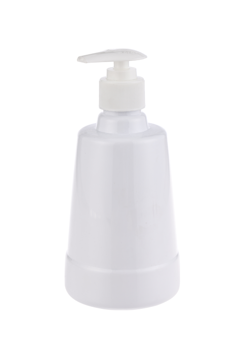 400ml em forma de cone PET desinfecção e esterilização garrafa desinfetante para as mãos garrafa de bomba de pressão de gel de loção