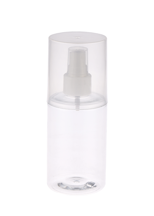 200ml capô cilíndrico robusto PET garrafa de spray desinfetante garrafa de líquido de limpeza