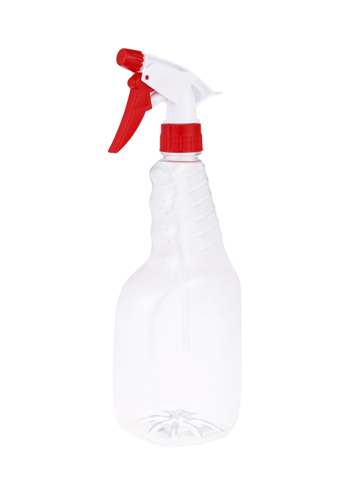 Frasco de spray de aerógrafo portátil transparente PET 300-500ml
