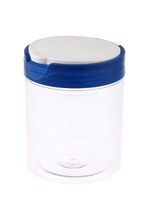 Frasco de nozes e grãos transparente PET de 400 ml
